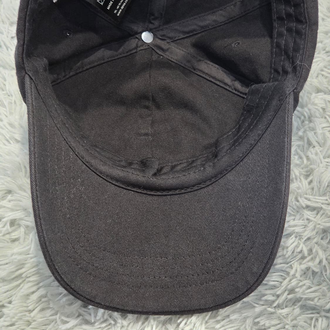 p3-9:아포아 데이애프터데이 자수 볼캡 블랙 (56-59cm) 상품이미지6