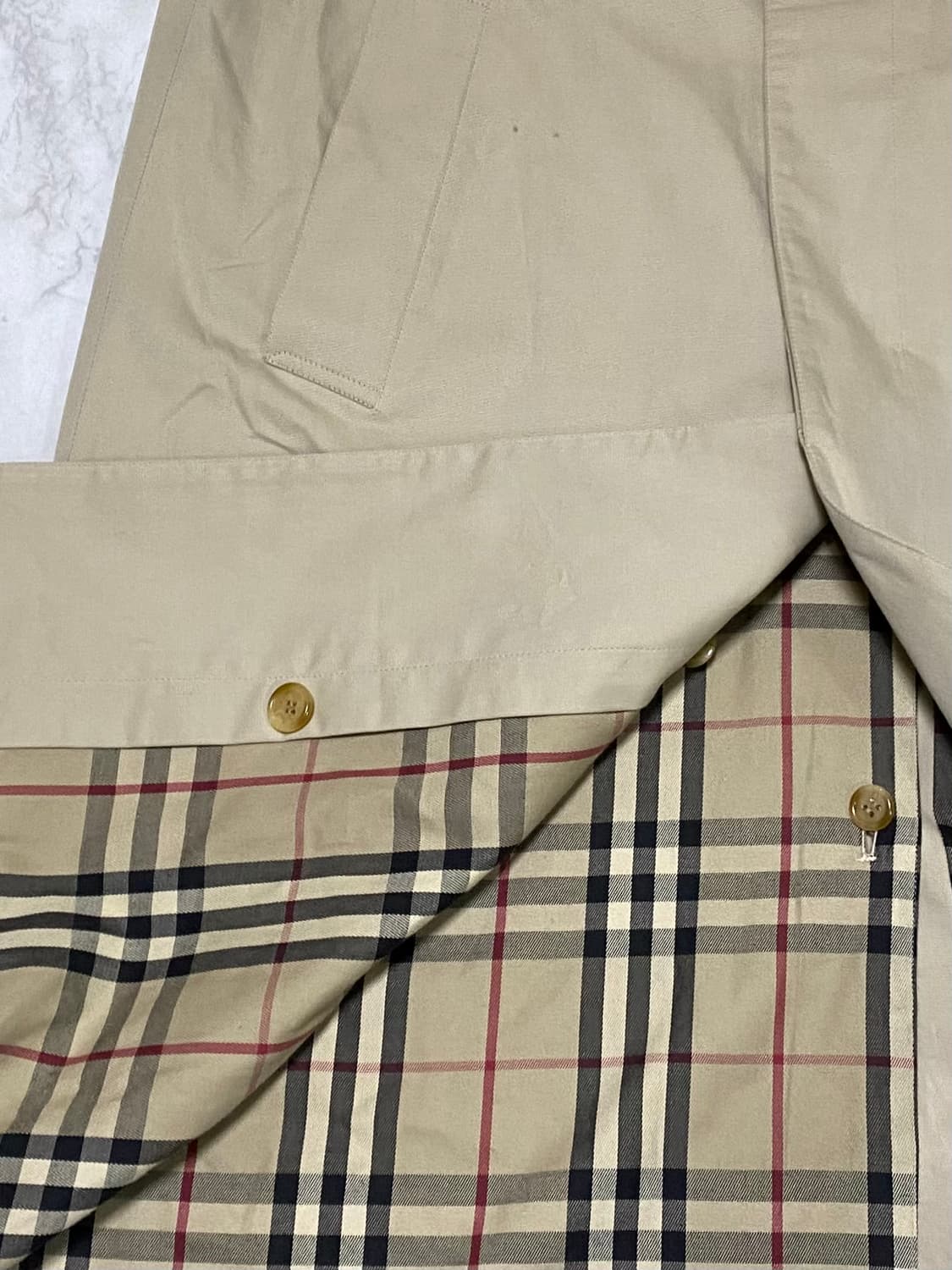 버버리 베이지 코트 100 사이즈 상품이미지6