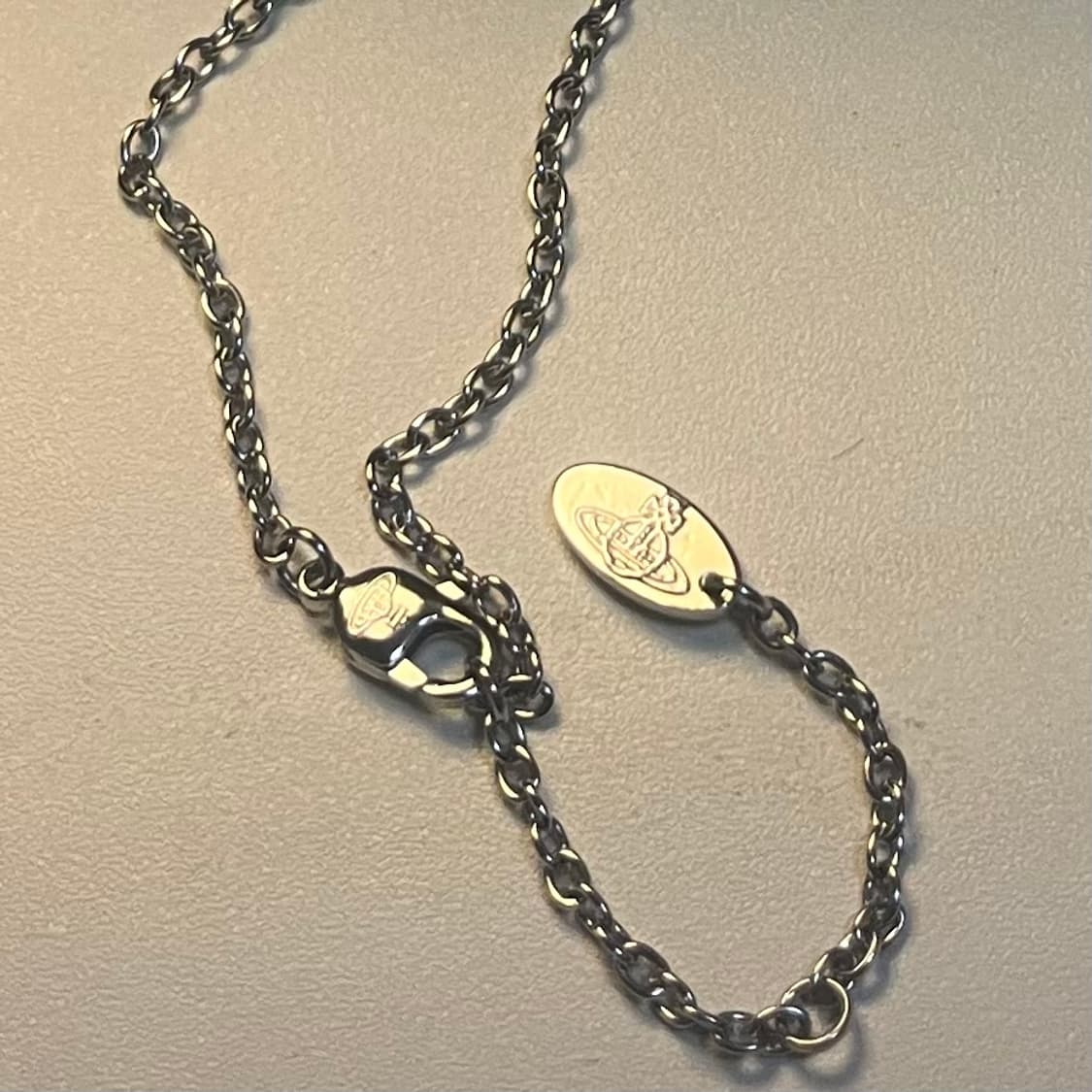 비비안웨스트우드 디아망떼 화이트 목걸이 상품이미지4