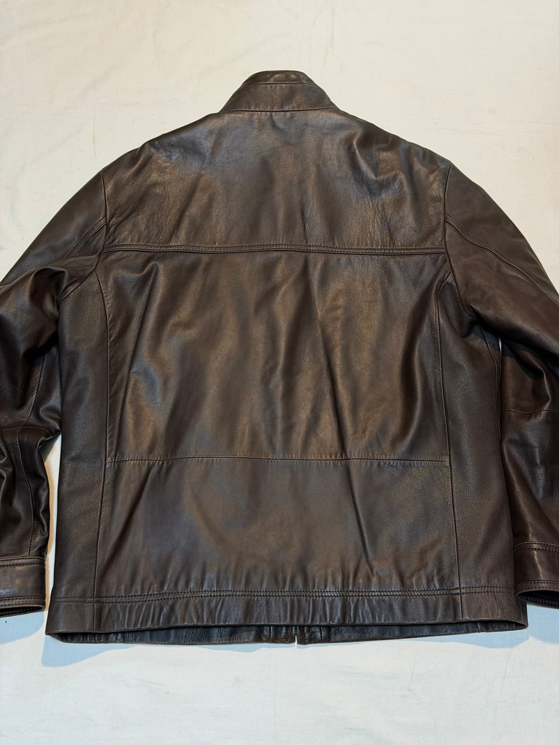 빈티지 램스킨 가죽자켓 레더자켓 브라운 상품이미지3