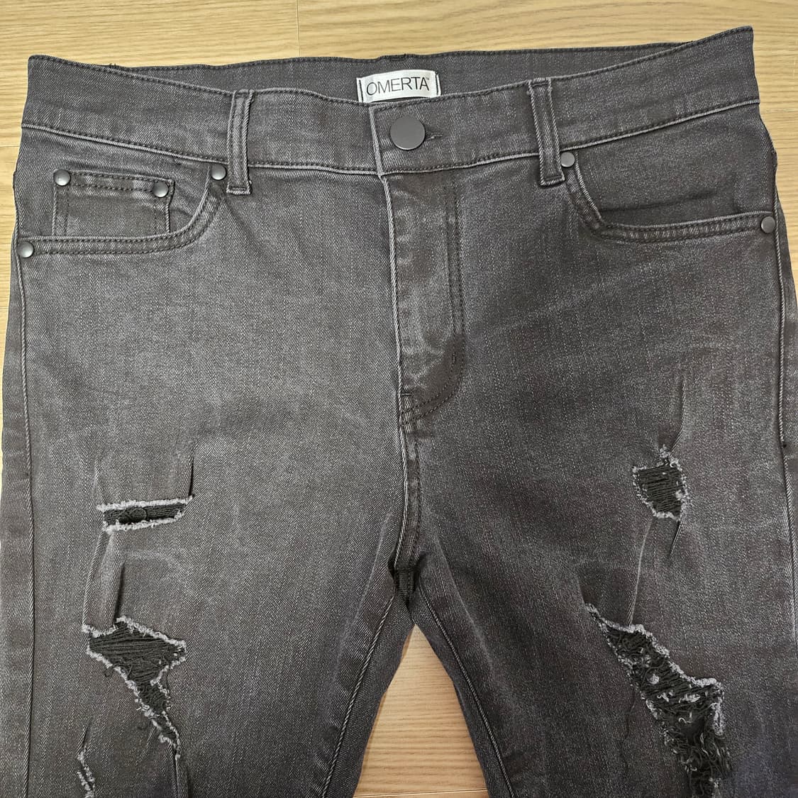 오메르타(OMERTA) 워싱 디스진 블랙 상품이미지3