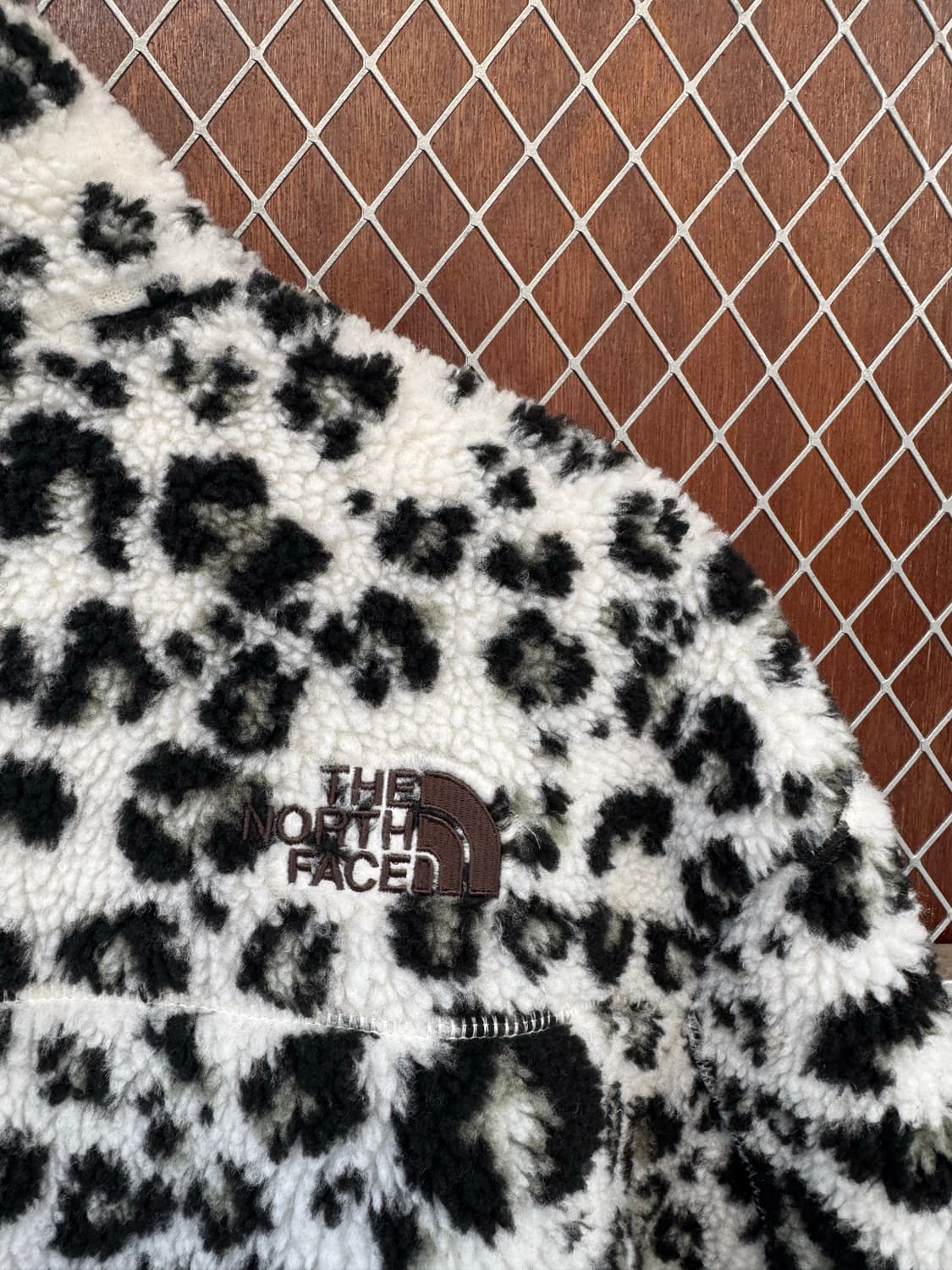 노스페이스 리모 플리스자켓 레오파드 후리스 뽀글이 L 상품이미지6