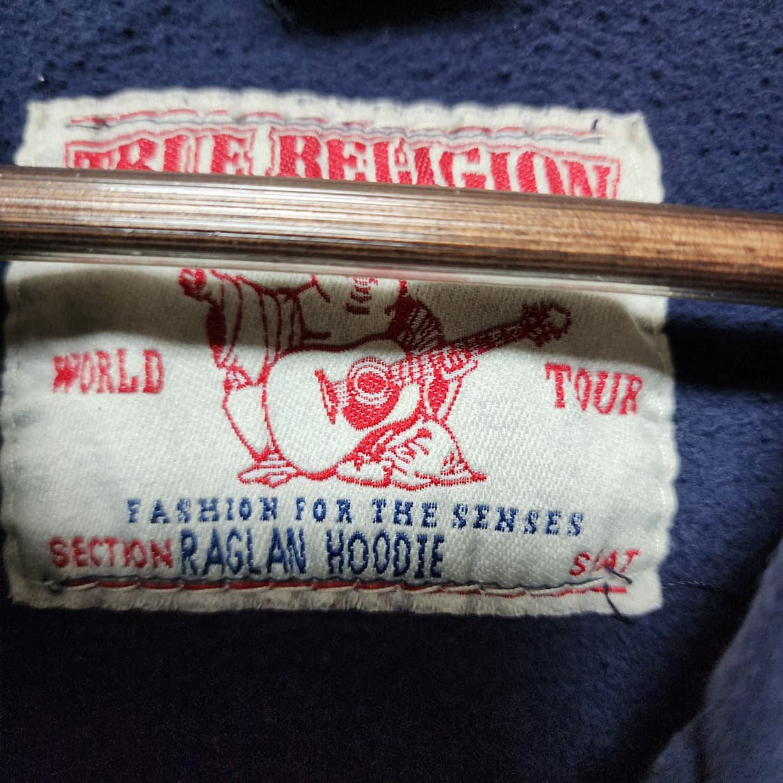 트루릴리젼 워시드 오버사이즈 Y2k후드집업 상품이미지6