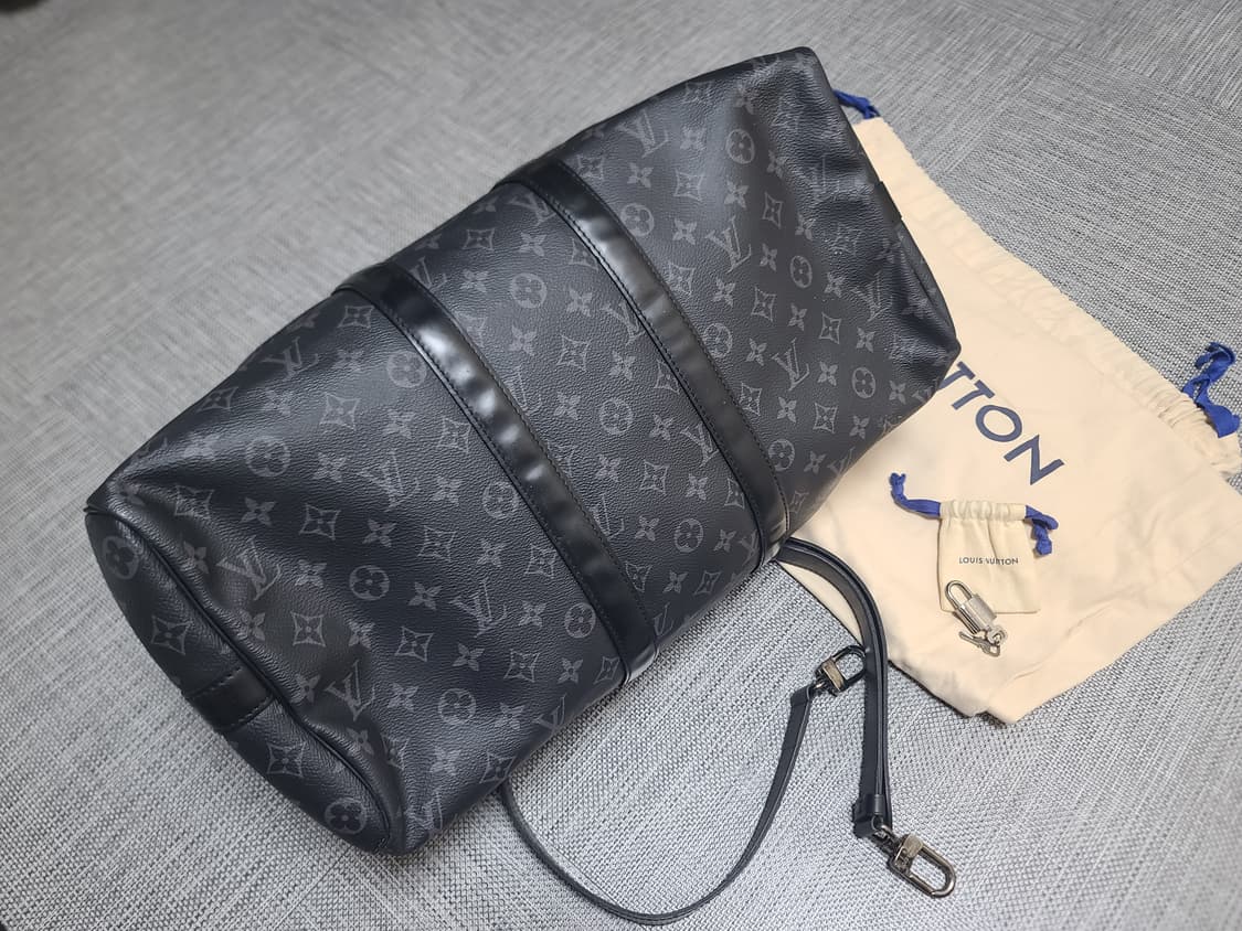 루이비통 모노그램 이클립스 키폴 45 보스턴백 상품이미지5