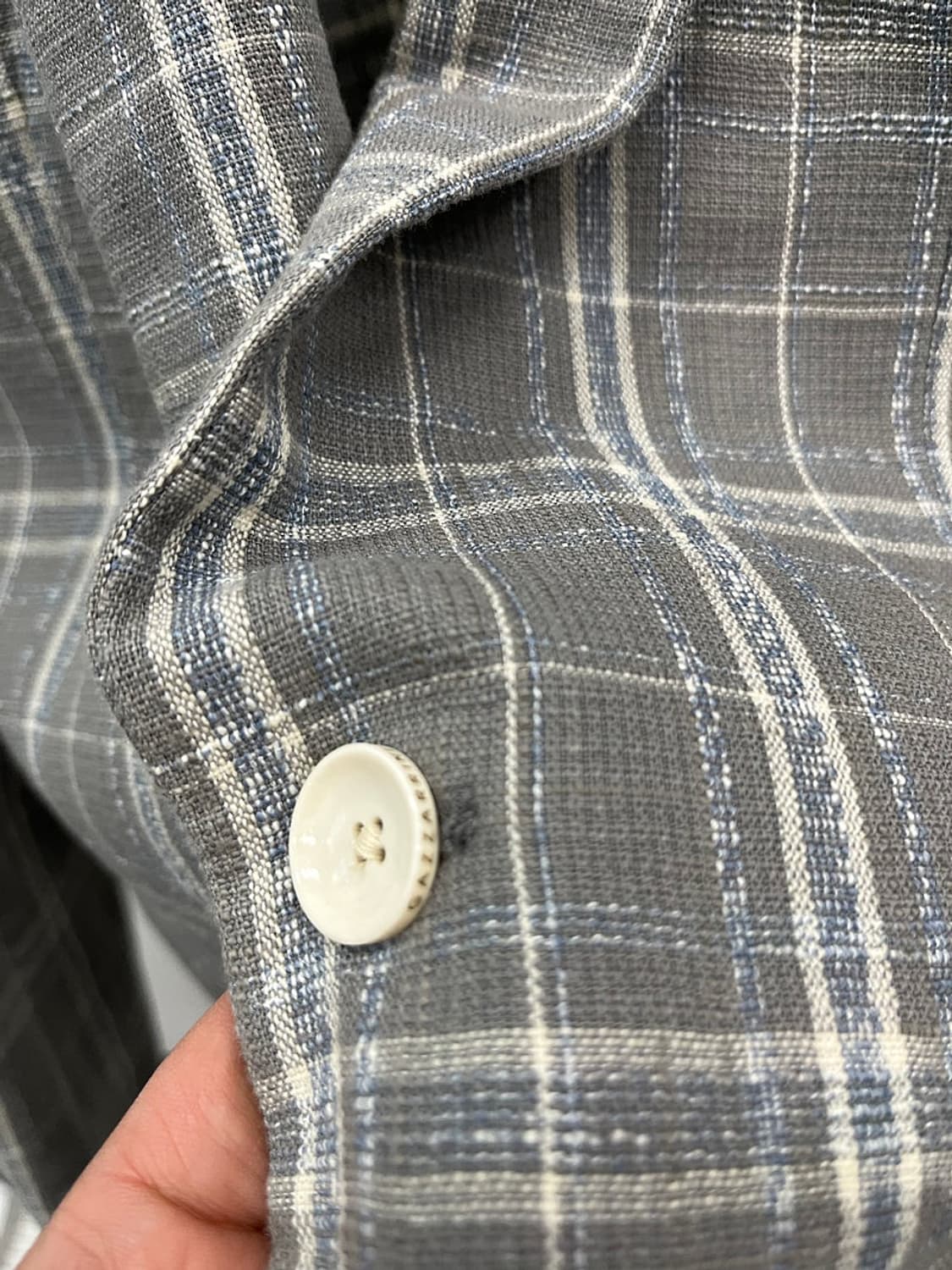 95) 가자리니 그레이 체크자켓  상품이미지7