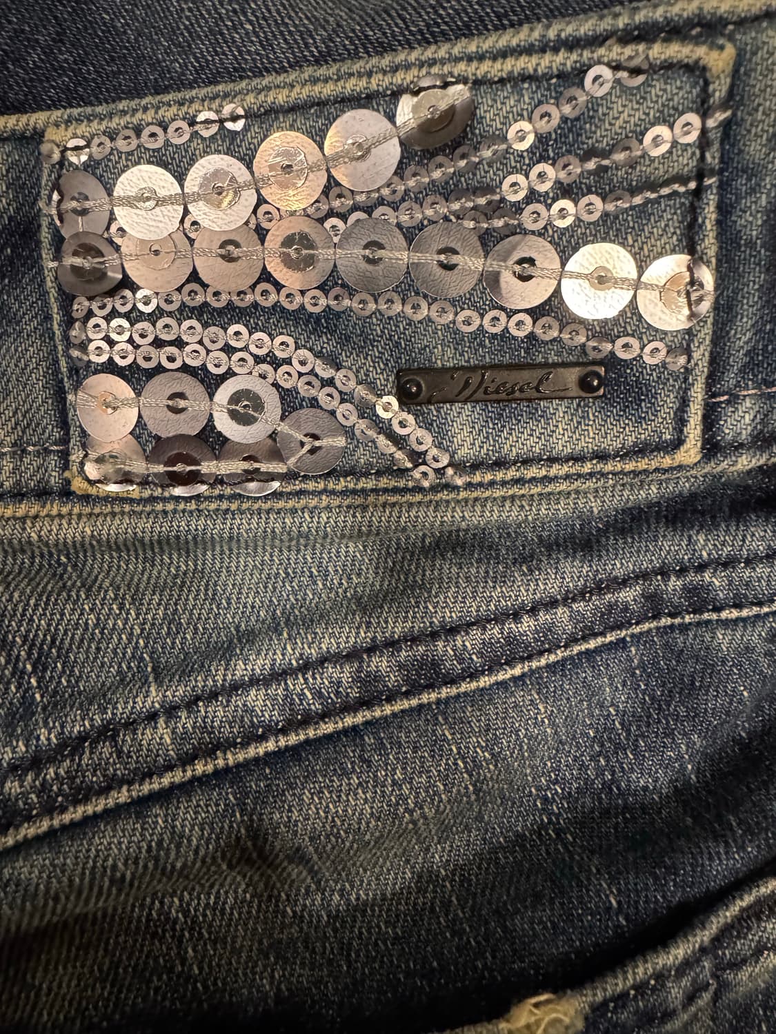 디젤 마틱 로우 라이즈 한정판 청바지 상품이미지4