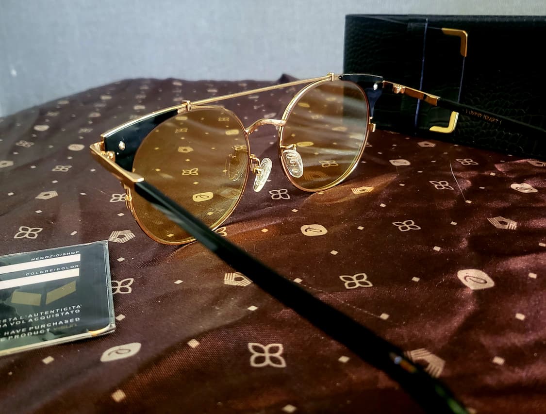 [미사용 새상품] -*옐로우  틴트렌즈  선글라스* 상품이미지8