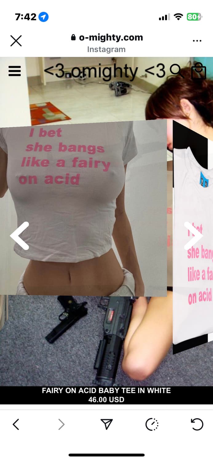 오마이티 omighty baby tee 상품이미지1