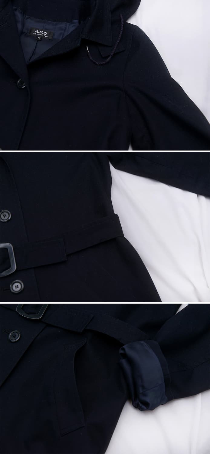 아페쎄 (A.P.C) 후디드 코튼 프렌치 코트자켓 (XS / 85-90) 상품이미지8