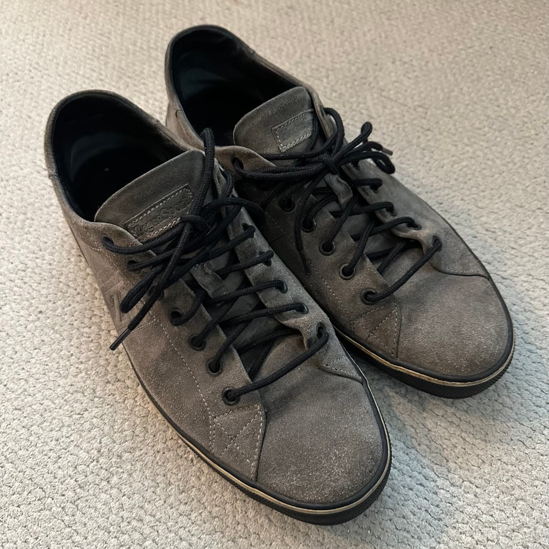 00s 제냐 Zegna Sport 스웨이드 스니커즈 상품이미지3