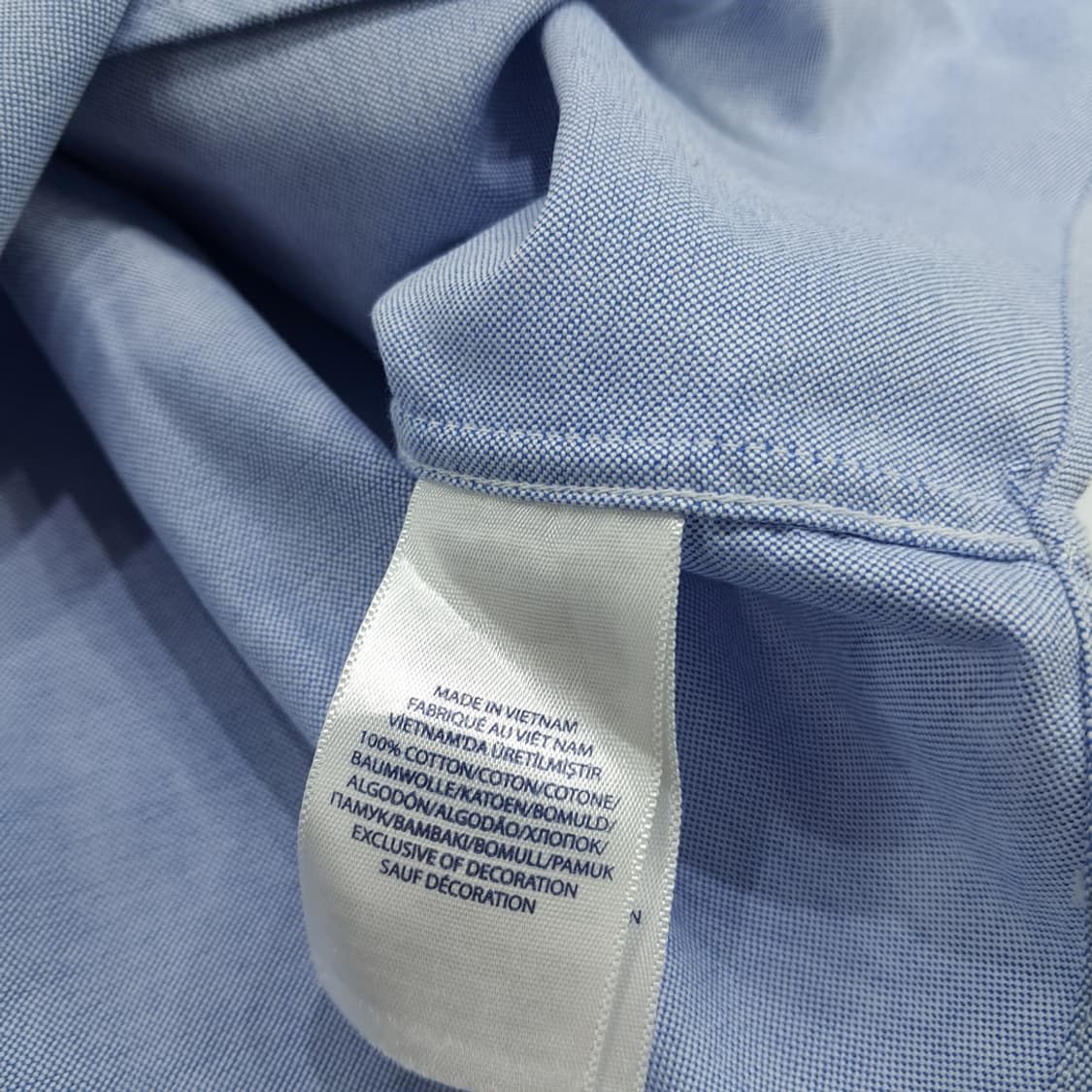Co988W XL 폴로 랄프로렌 클래식블루 빅포니 긴팔 셔츠 남방 상품이미지6