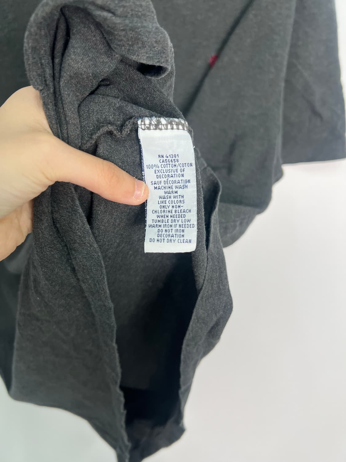 폴로 그레이 반팔티  상품이미지3