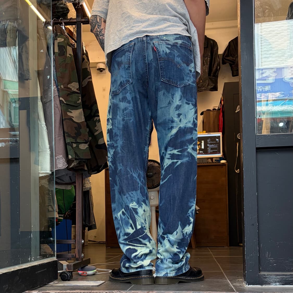 Levi’s 타이다이 워시드 힙합팬츠 상품이미지2