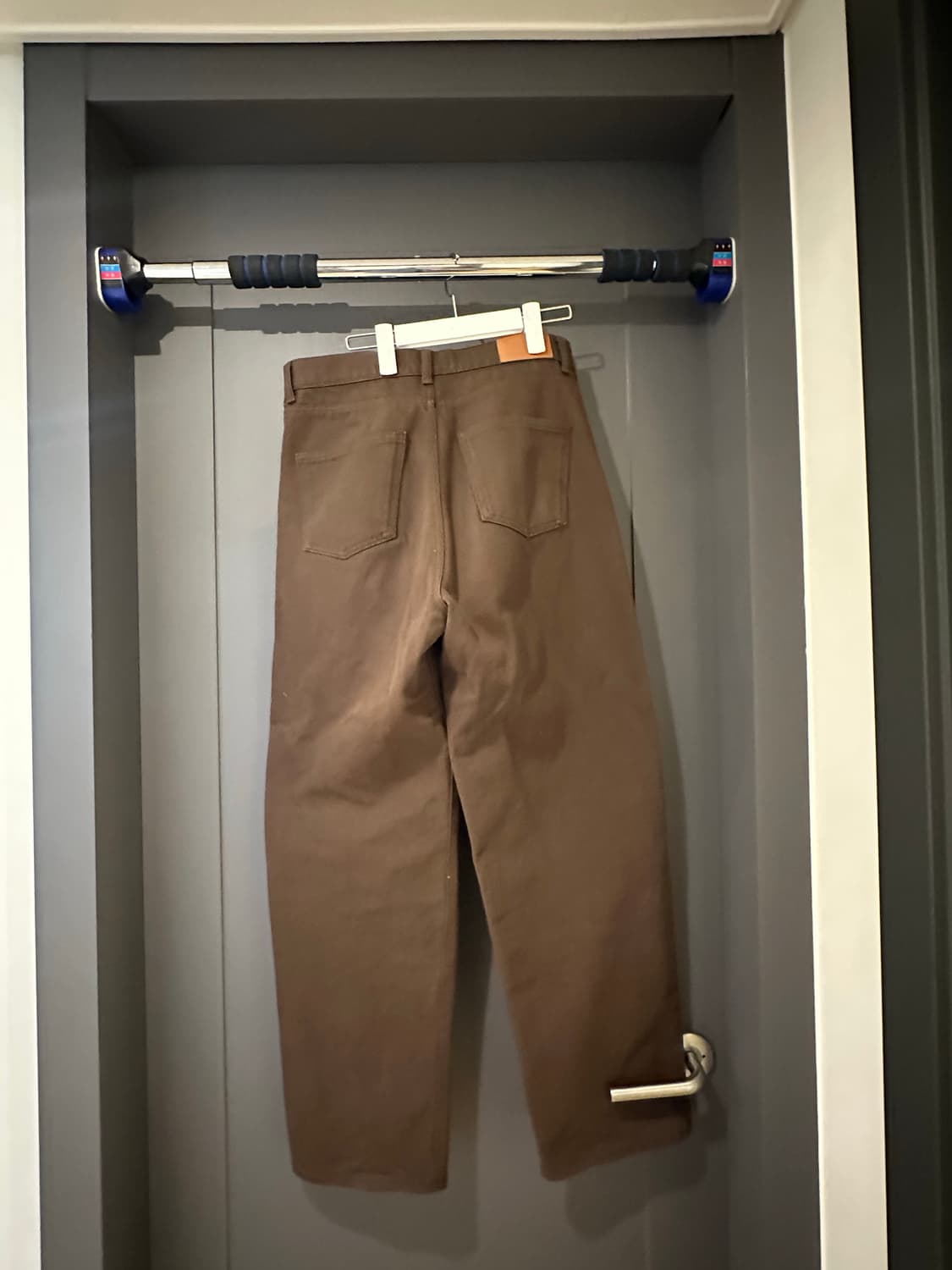 렉토 25 ss 레귤러 핏 브라운 데님 (M) 상품이미지2