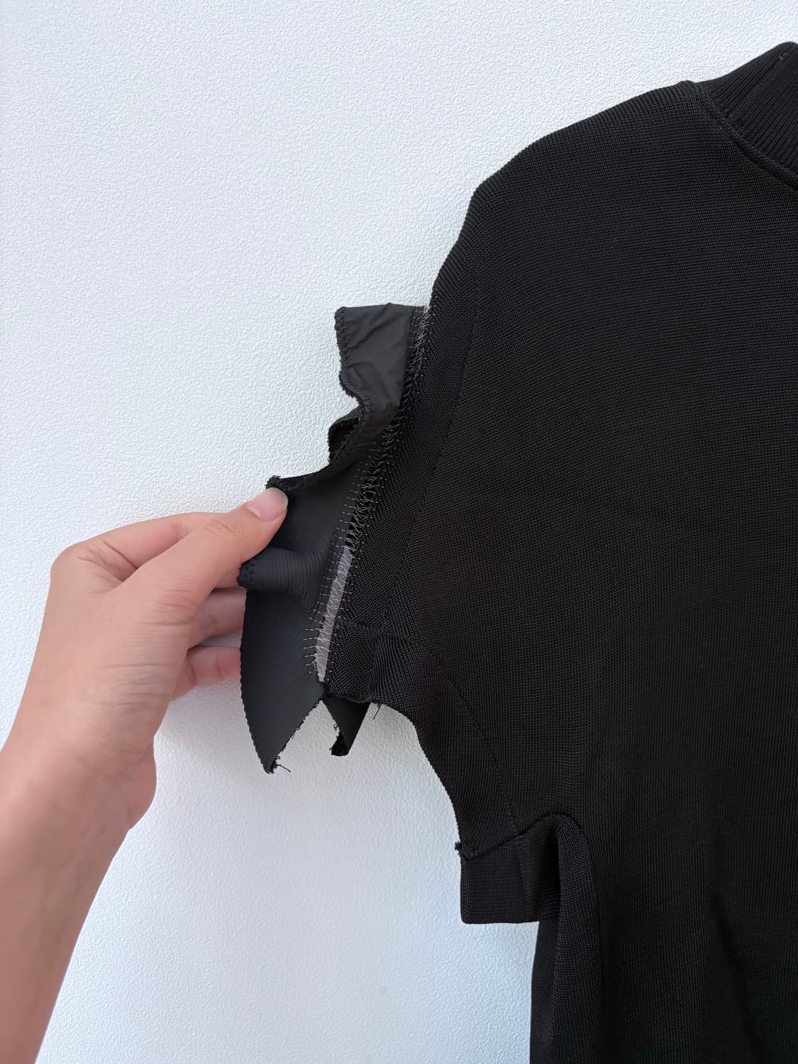 TOGA 토가 러플 니트 반팔 상품이미지3