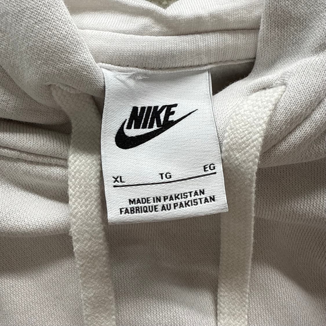 [XL] 나이키 화이트 후드티 상품이미지3