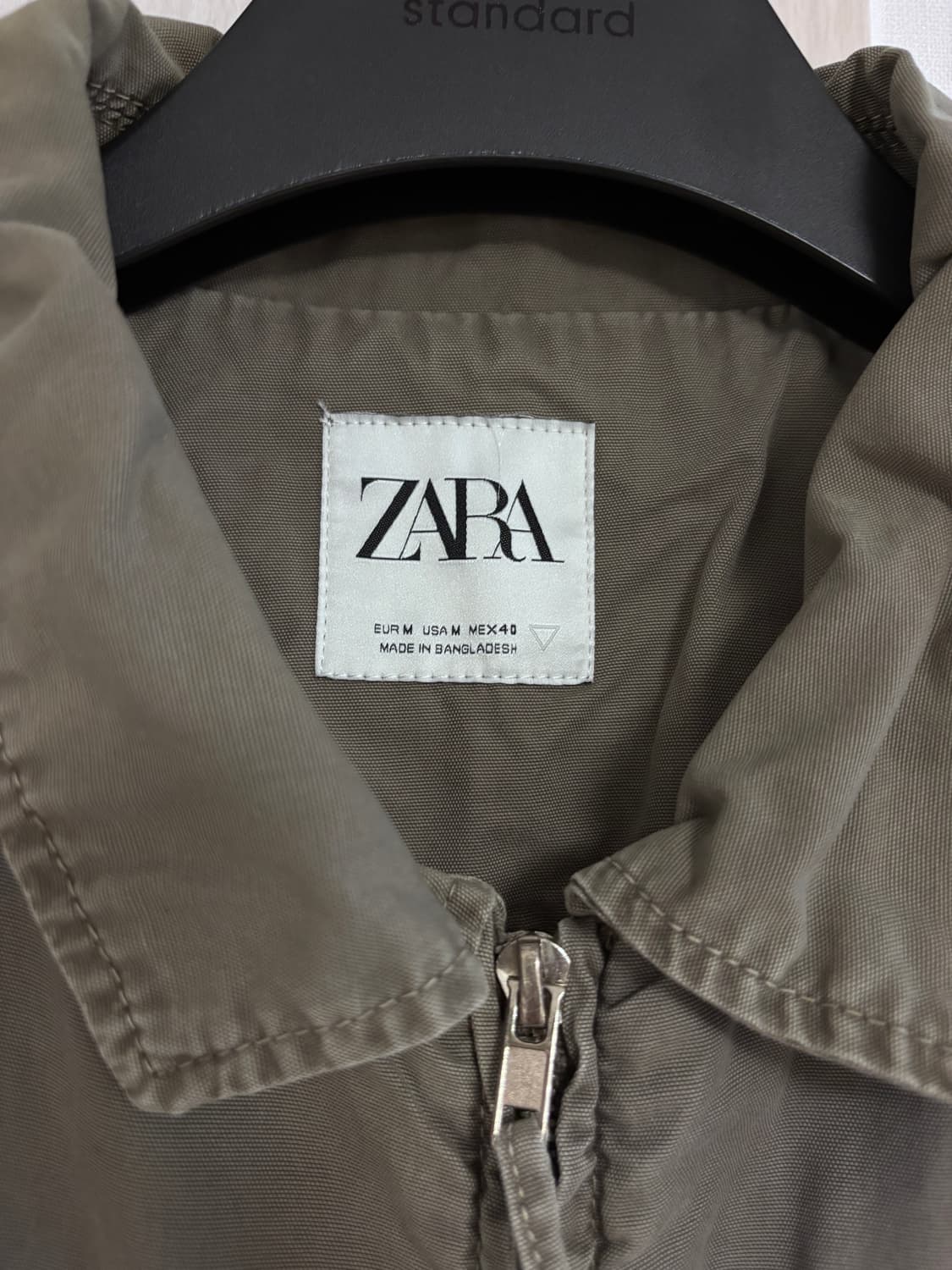 M 자라 카키 포켓 유틸리티 자켓 상품이미지5