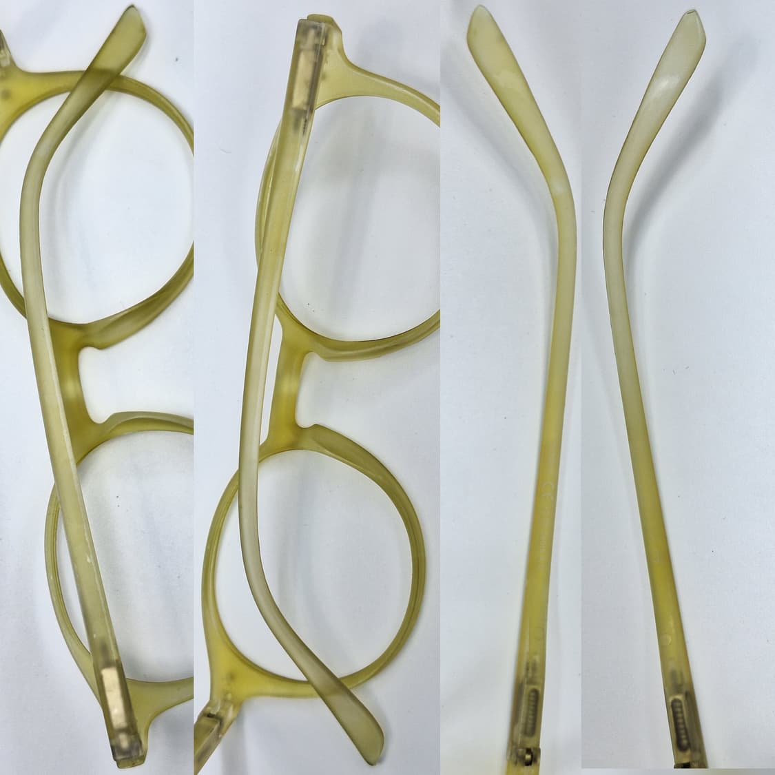 제브라 zebra 3036011 올리브 라운드 안경테 y2k 일본 수입  상품이미지3