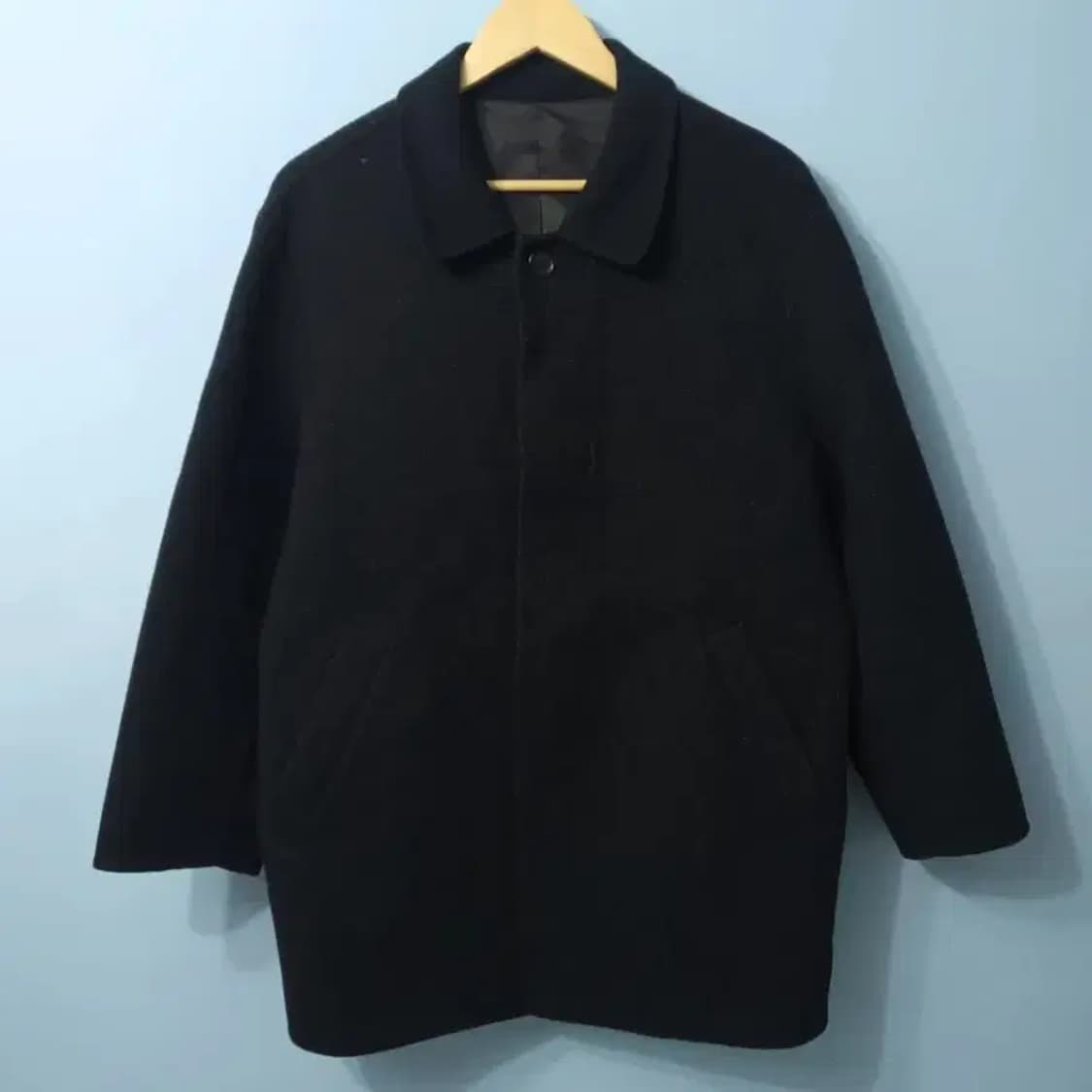 발망 블랙 하프 코트 ~95 상품이미지3