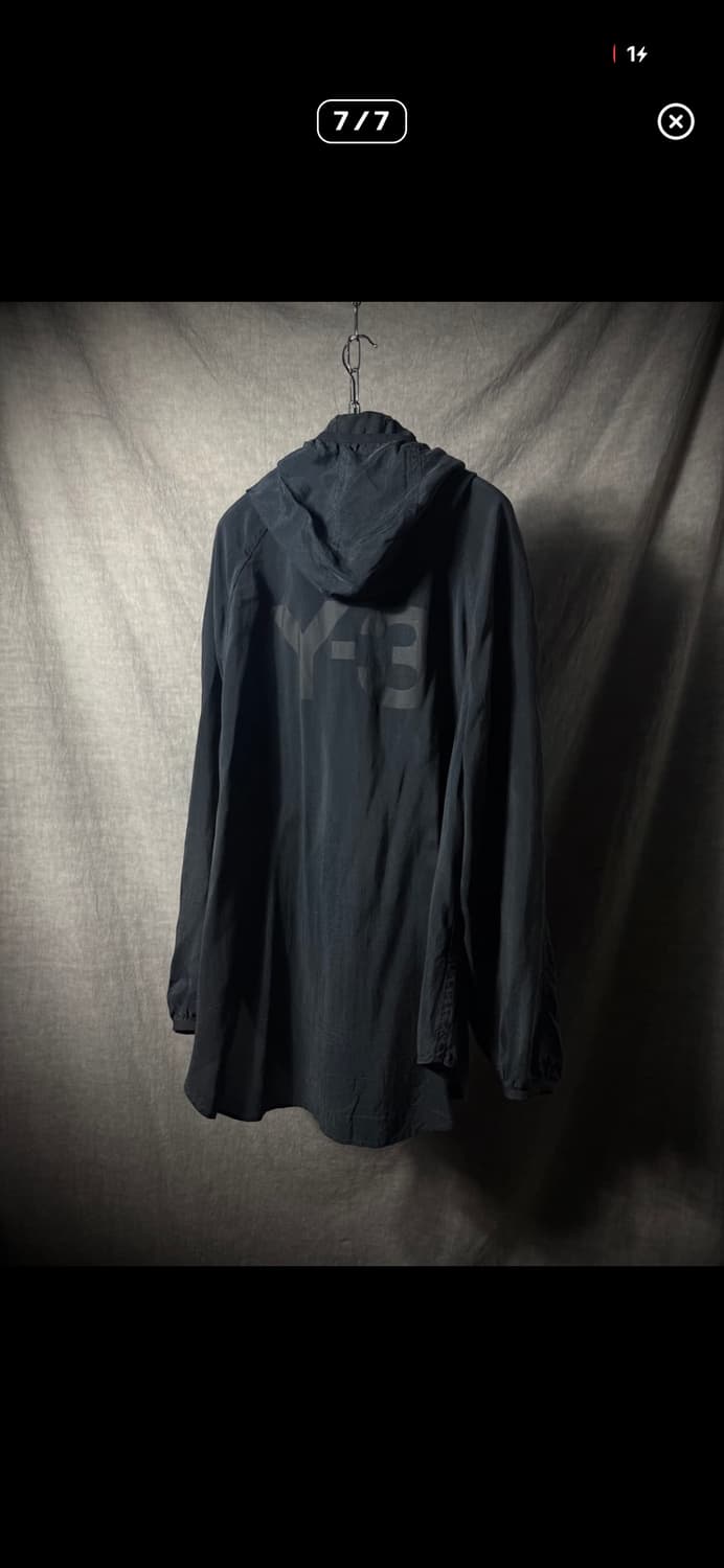 Y-3 cupro oversized hooded zip up 상품이미지7