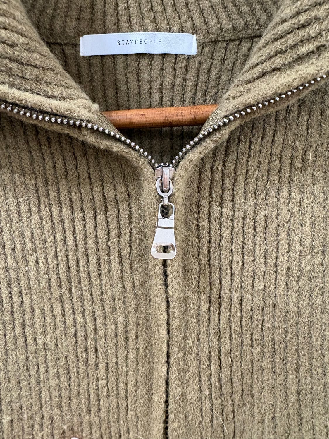 Staypeople 니트집업 가디건 상품이미지4