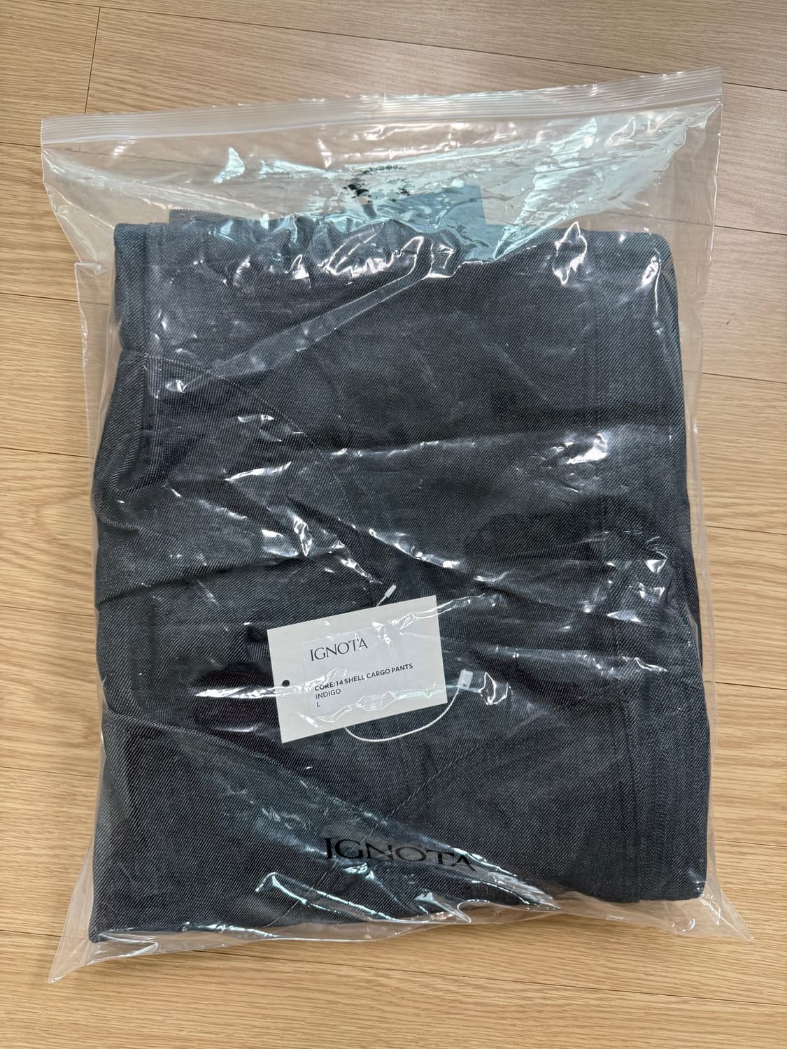 이그노타 14 SHELL CARGO PANTS (INDIGO) L사이즈 상품이미지2