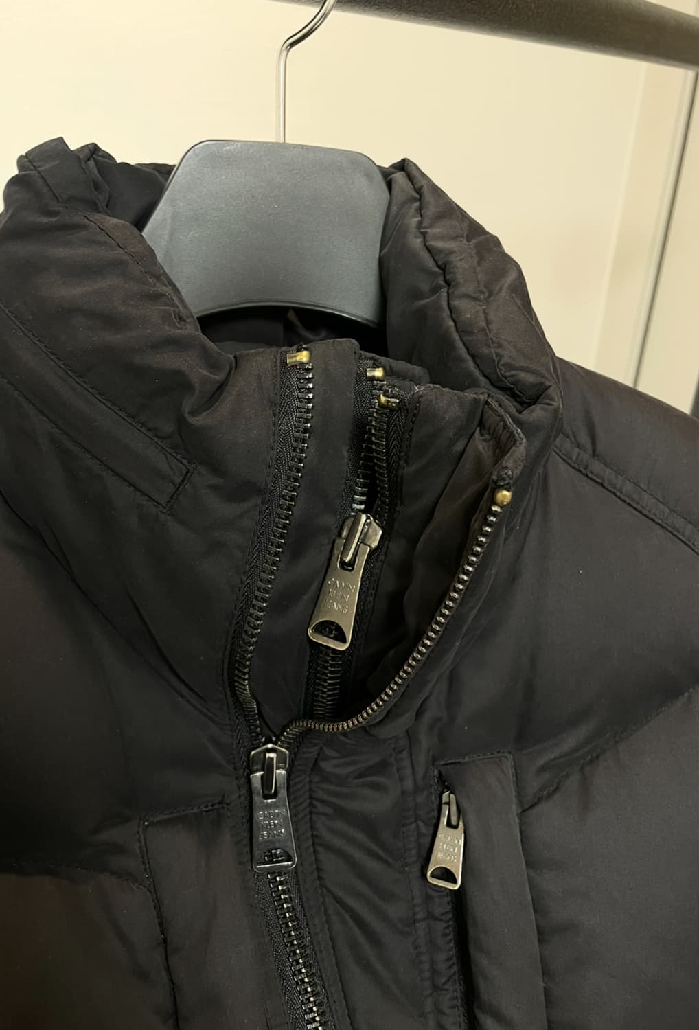 (M) ck 캘빈클라인 덕다운 더블 레이어드 히든 후드 패딩 자켓 상품이미지5