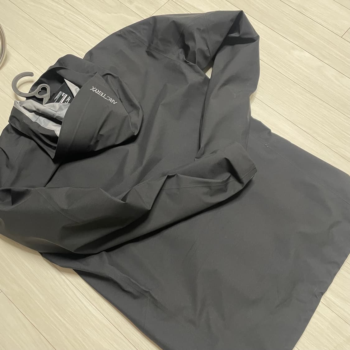 아크테릭스 베타 블랙 바람막이 S 상품이미지3