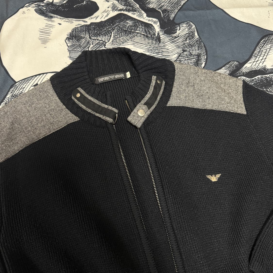 아르마니 집업니트 XL사이즈 상품이미지3