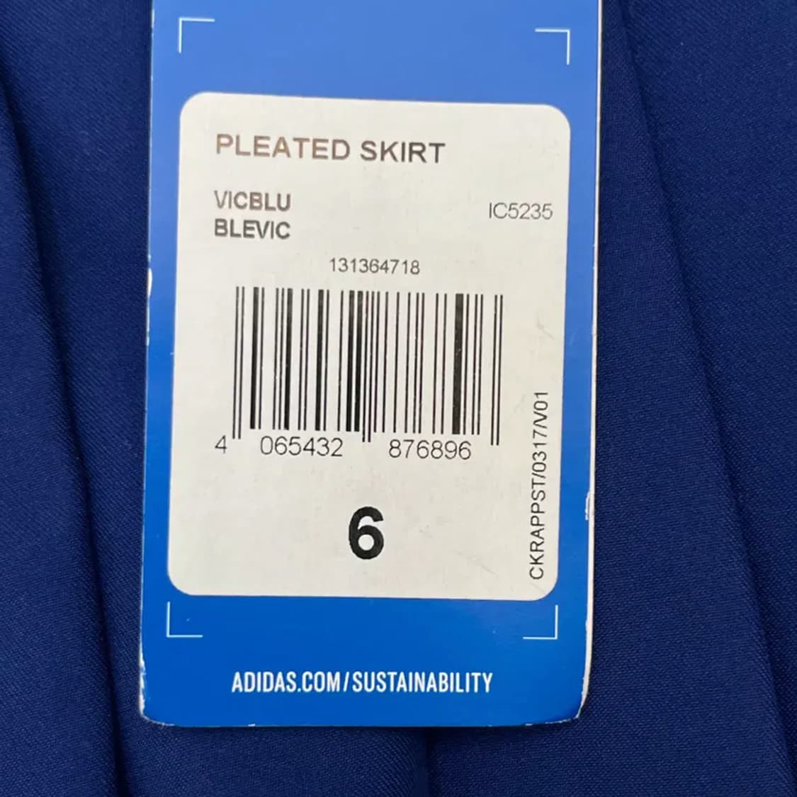 (새)아디다스 여성 플리티드 스커트 (6) 상품이미지3