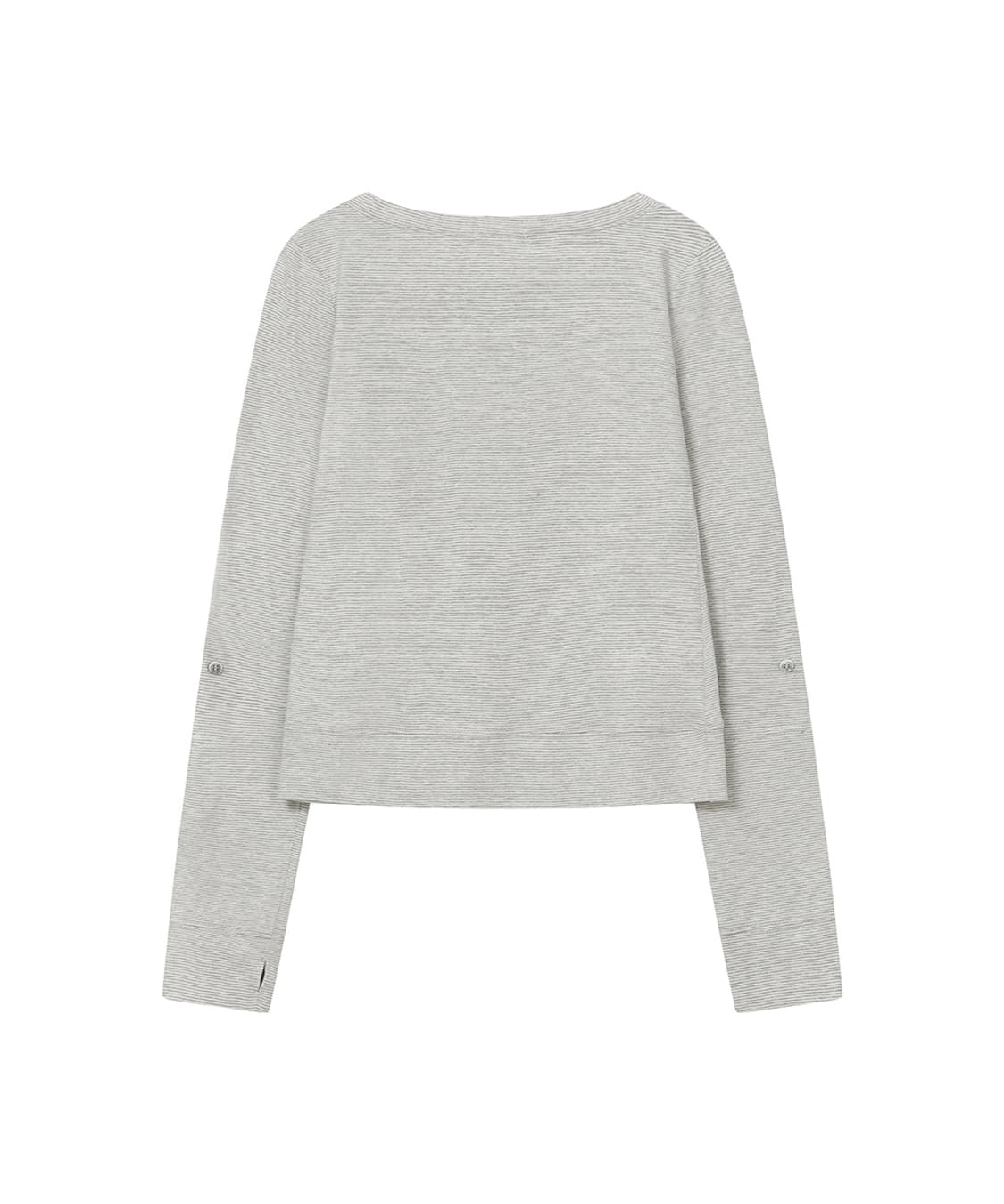 Button Pocket Long Sleeve Stripe 상품이미지2