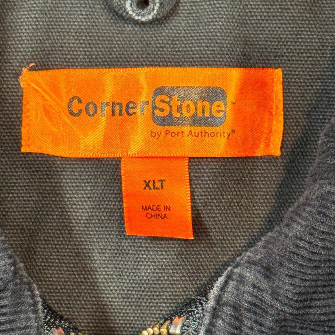 XL) Corner Stone USA 워크웨어 디트로이트 자켓 블랙 상품이미지7