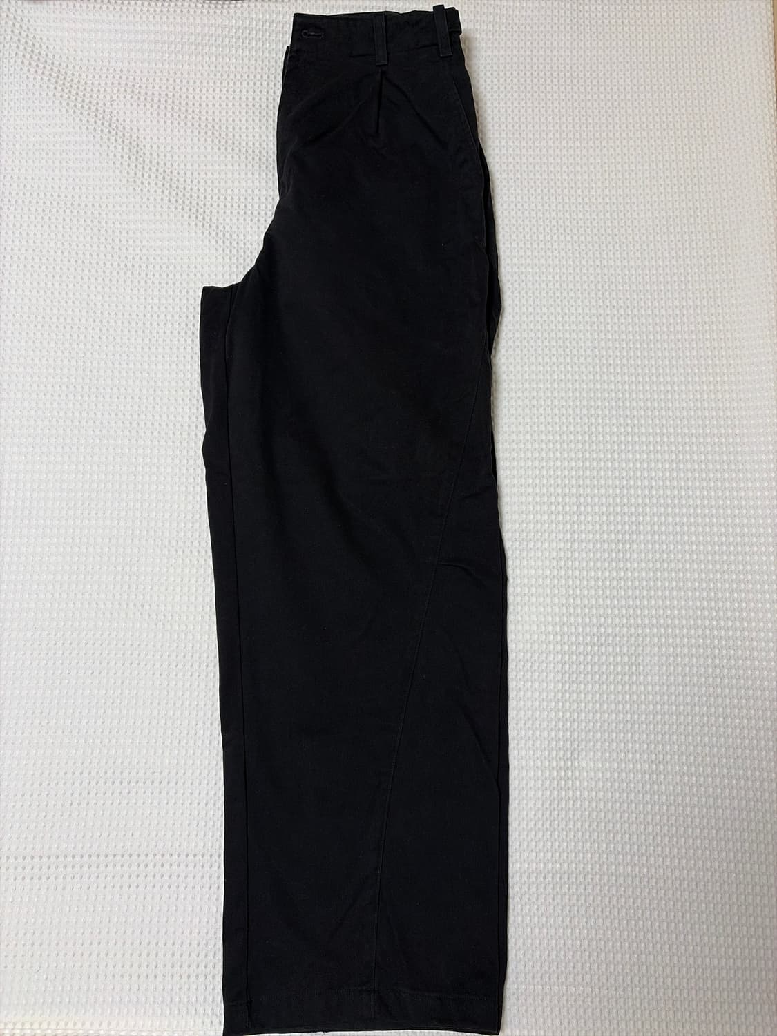 ZARA 자라 블랙 코튼 팬츠 (사이즈 36 / 175/72A) 상품이미지3