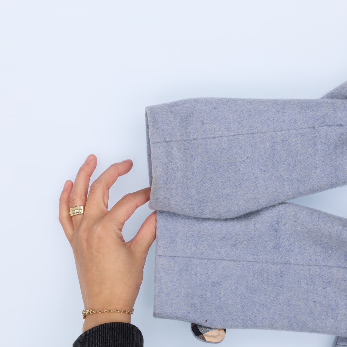 [120/7Y] 닥스 키즈여성 더블 코트 1210H1 상품이미지6