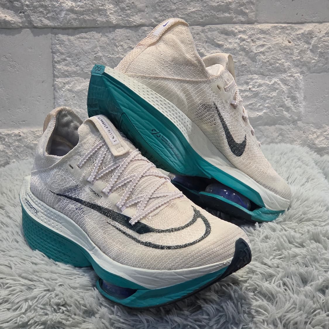 7a-20:나이키 에어 줌 알파플라이 넥스트% 2 화이트 민트 240mm 상품이미지4