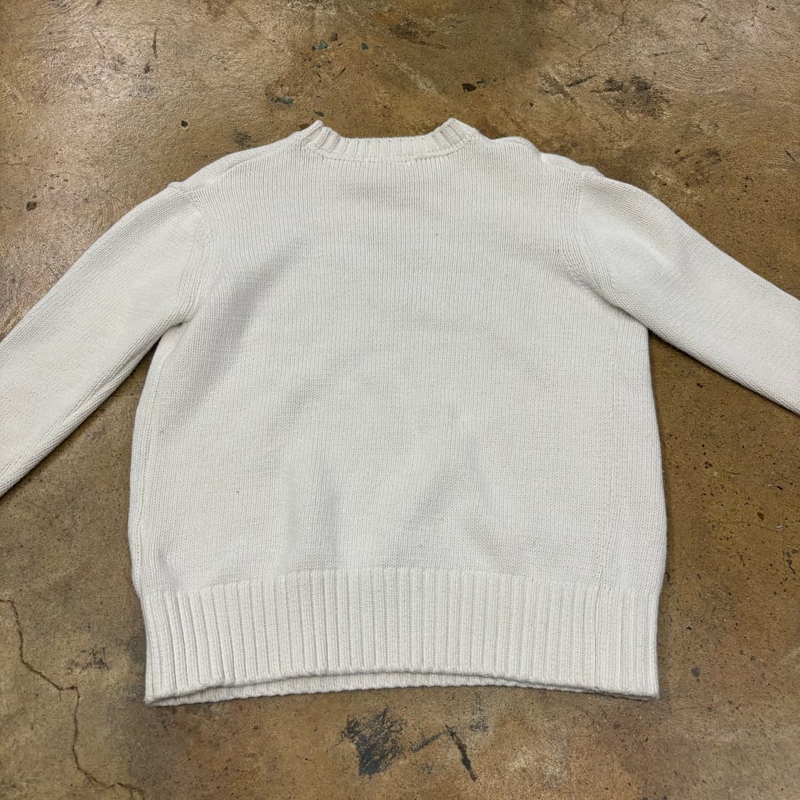 폴로 랄프로렌 화이트 성조기 니트 상품이미지4