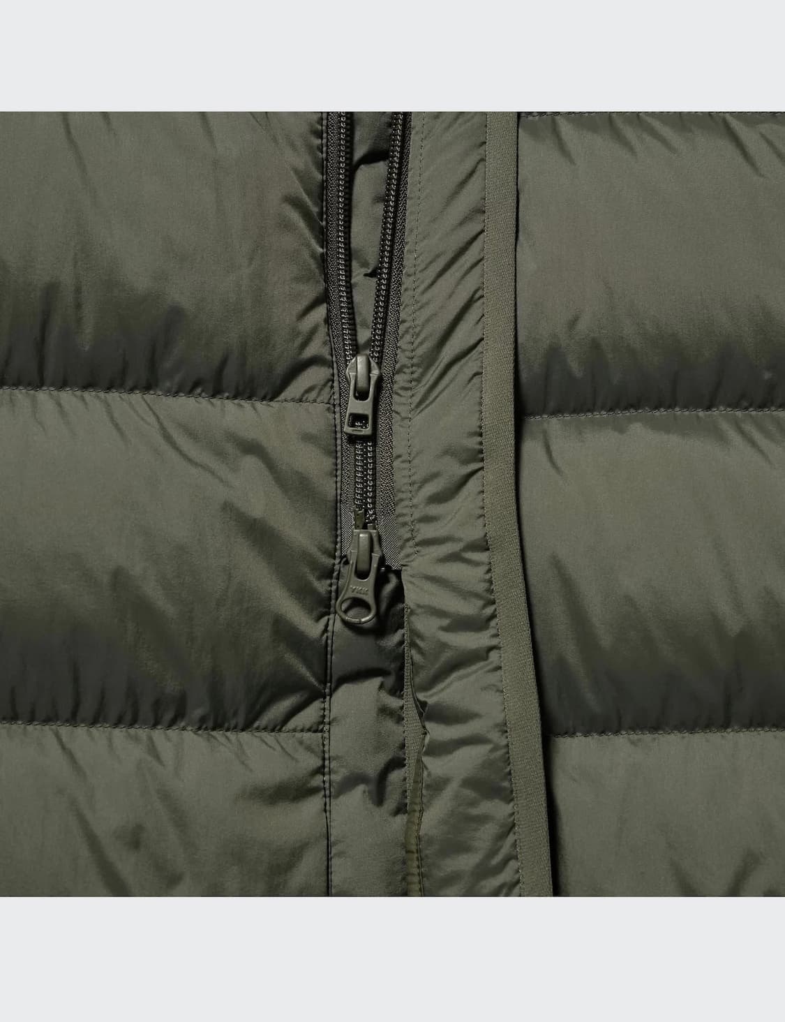 유니클로 울트라 라이트 다운 후드 코트 올리브그린 3XL 상품이미지4