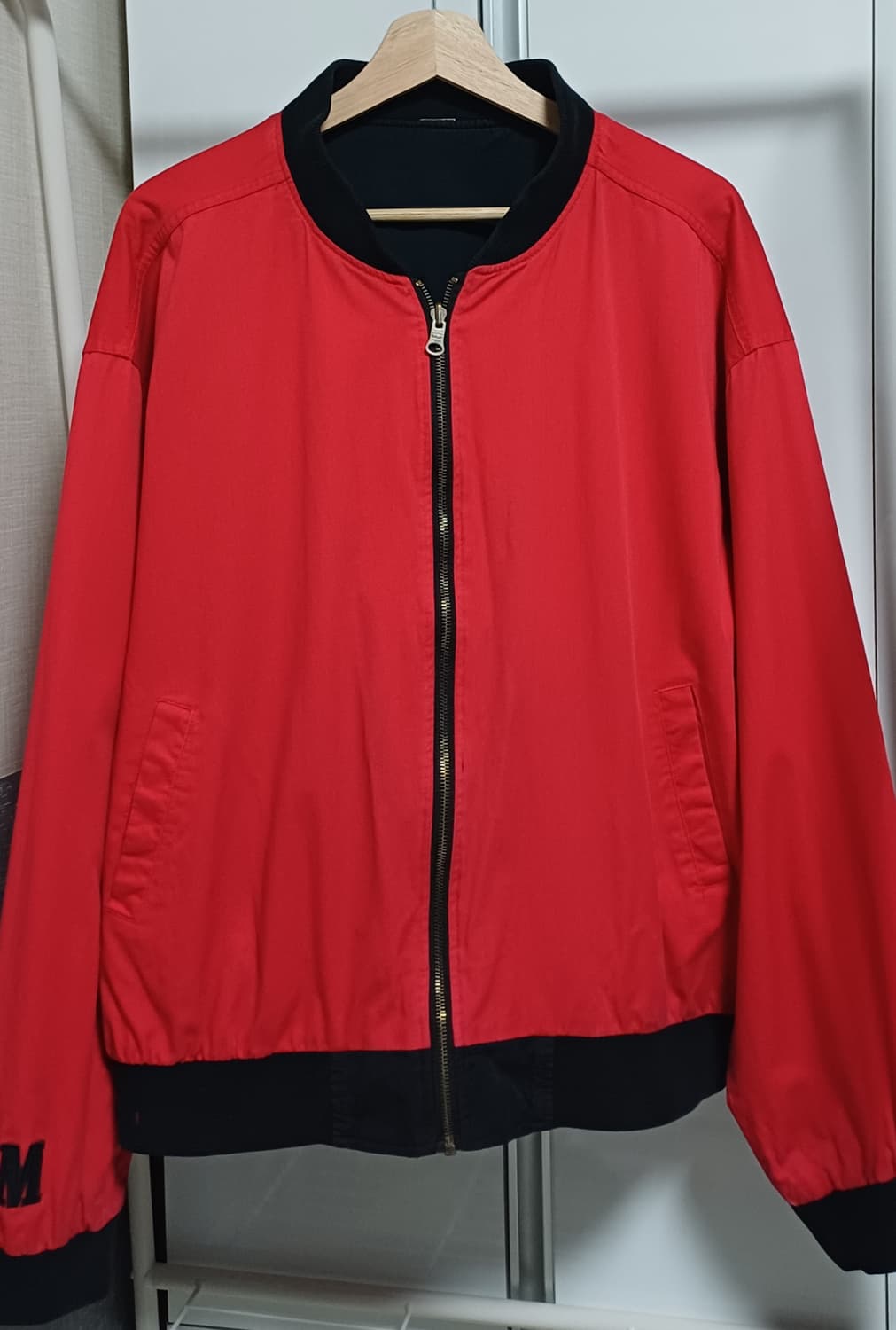 👀 90s 말보로 리버시블 봄버 자켓 - 블랙 상품이미지5