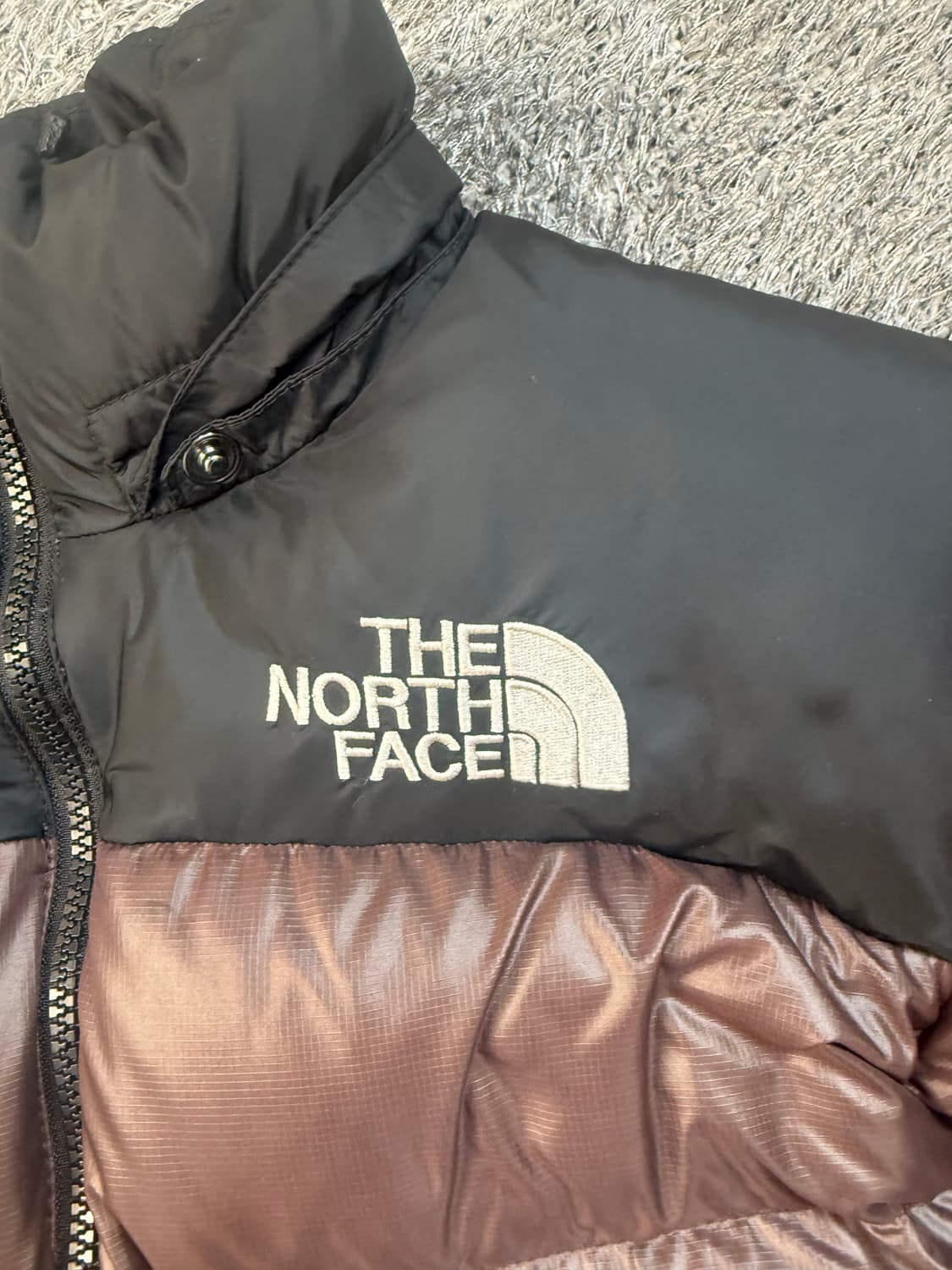 노스페이스 눕시 브라운 덕다운 자켓 상품이미지4