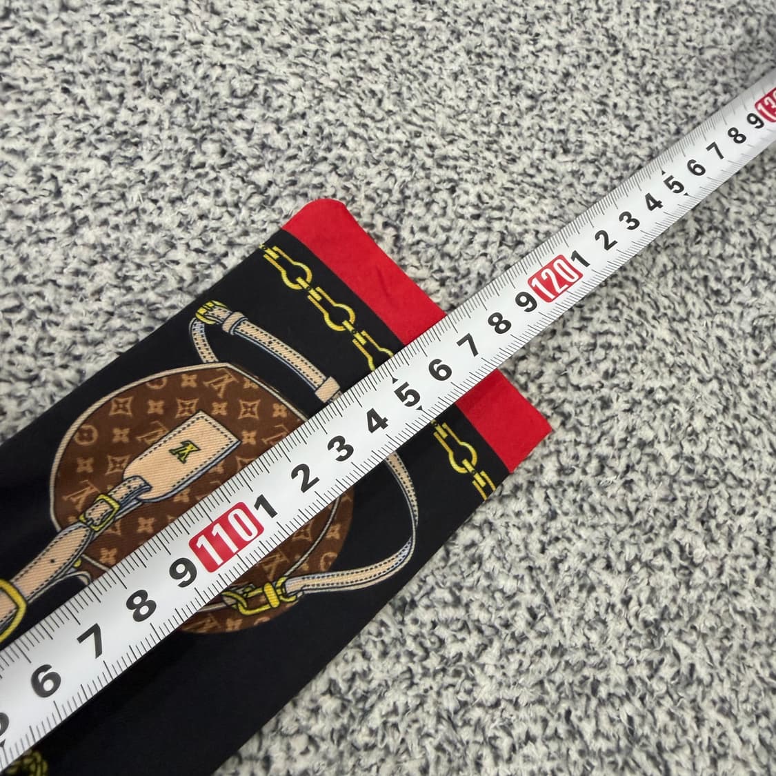 빈티지 고급 실크 스카프 0127H2 상품이미지3