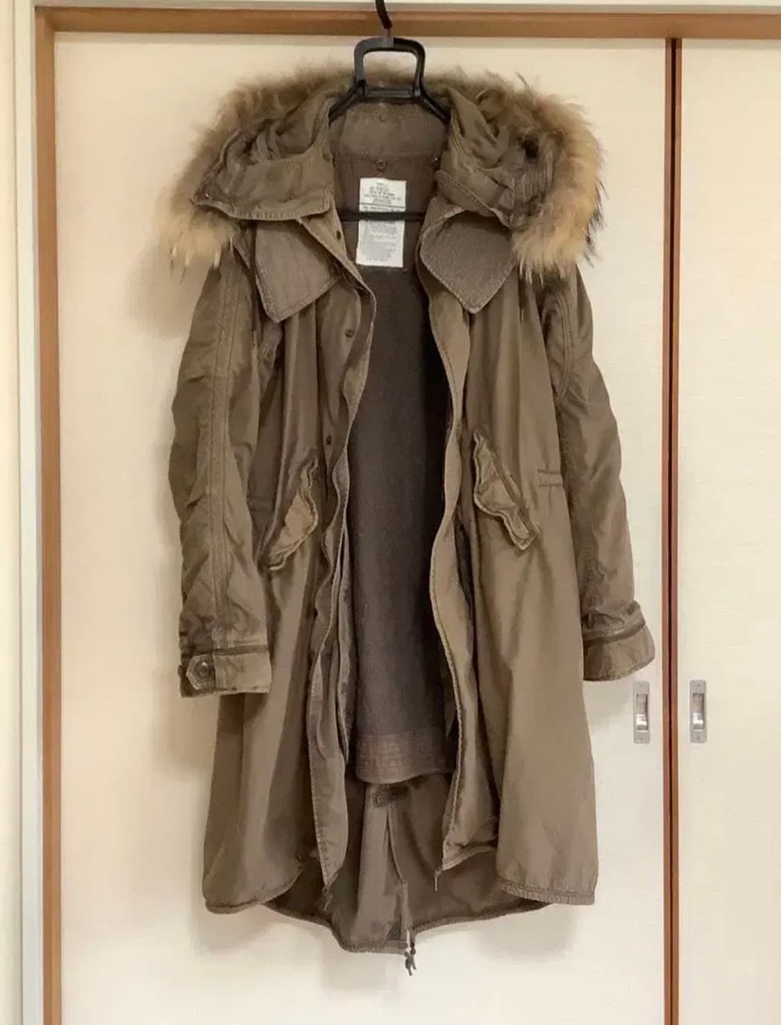 Goa 모즈 코트 레귤러 2-LA 탁한 브라운 상품이미지1