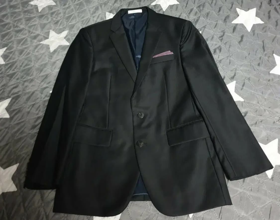 (톰보이)코모도스퀘어 행거치프 클래식 울혼방 블레이저 (M) 상품이미지1