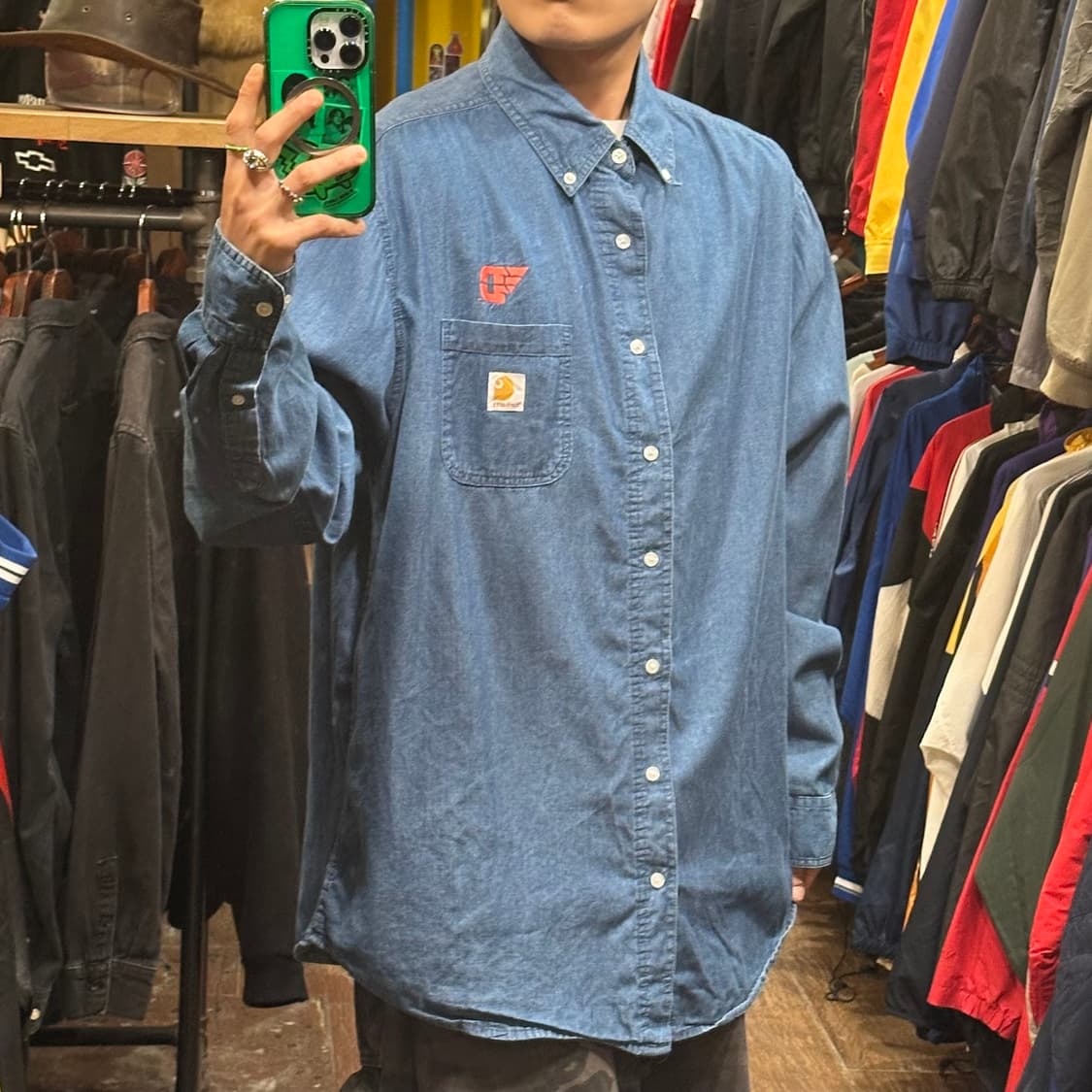 [HI] 칼하트 데님셔츠 상품이미지4