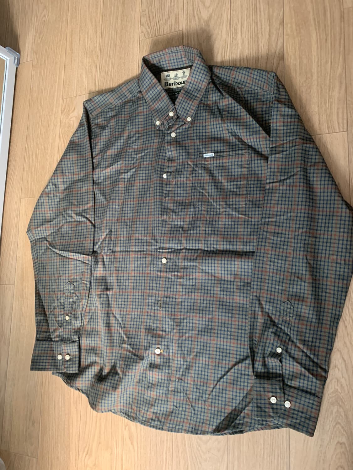 100)Barbour 바버 체크셔츠 상품이미지1