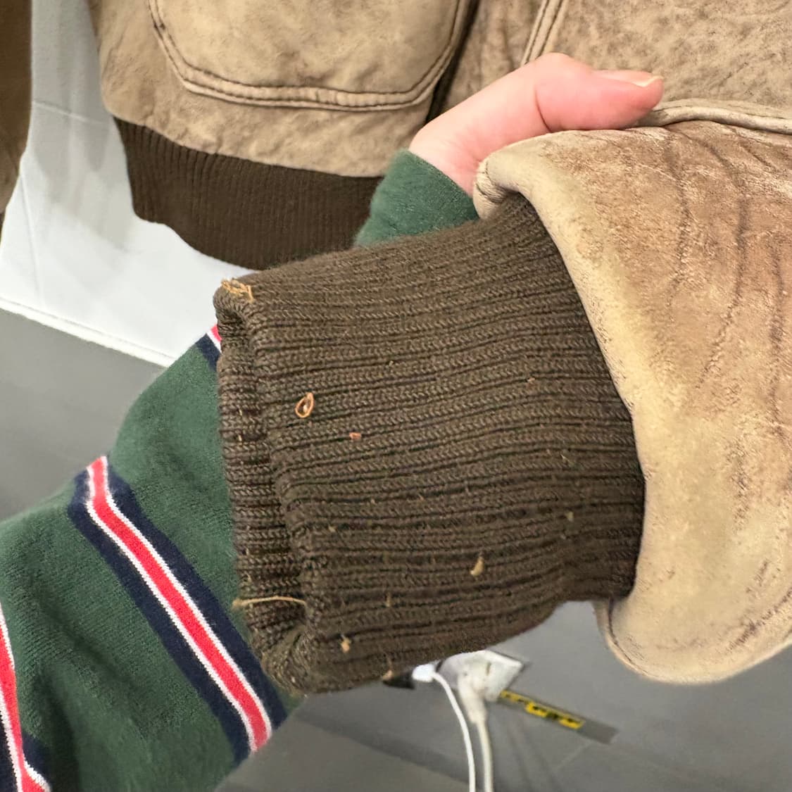 아비렉스 U.S NAVY G-1 레더자켓 상품이미지7