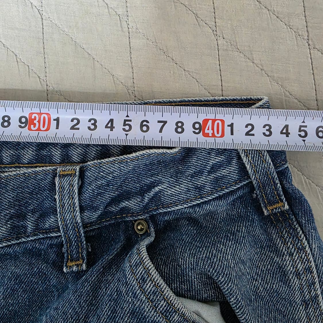 [36X30] 빈티지 칼하트 더블니 데님 B73 DST 굿컨디션 상품이미지7