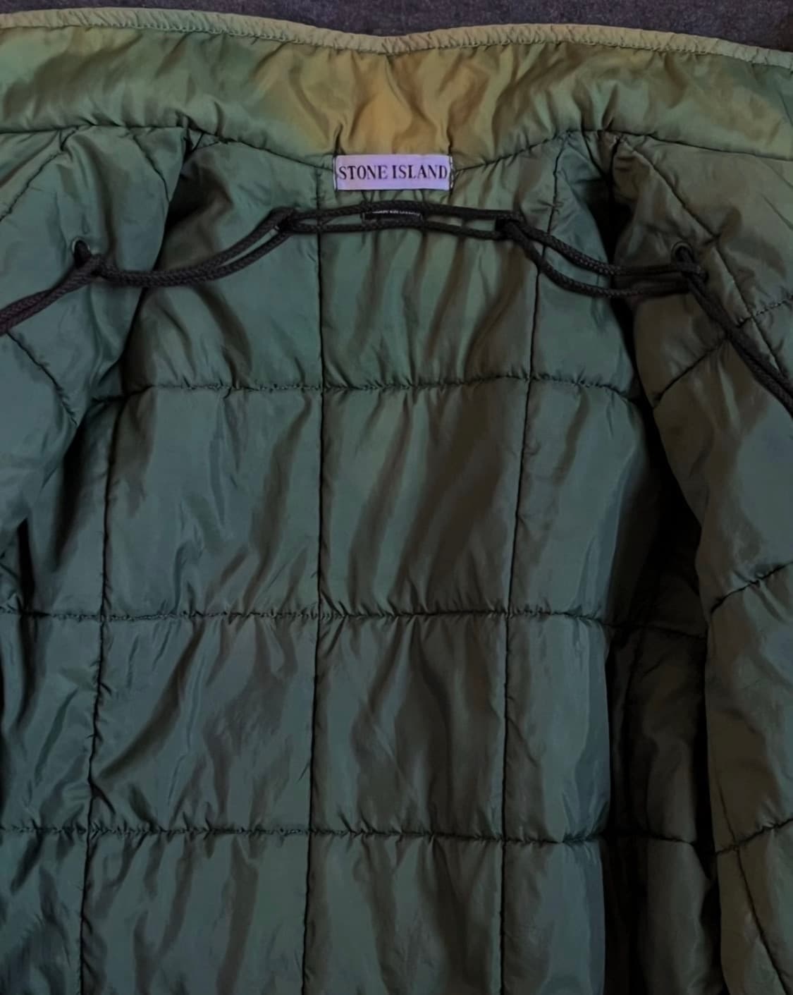 스톤아일랜드 아카이브 s 사이즈 코트 그린엣지 와펜 상품이미지3