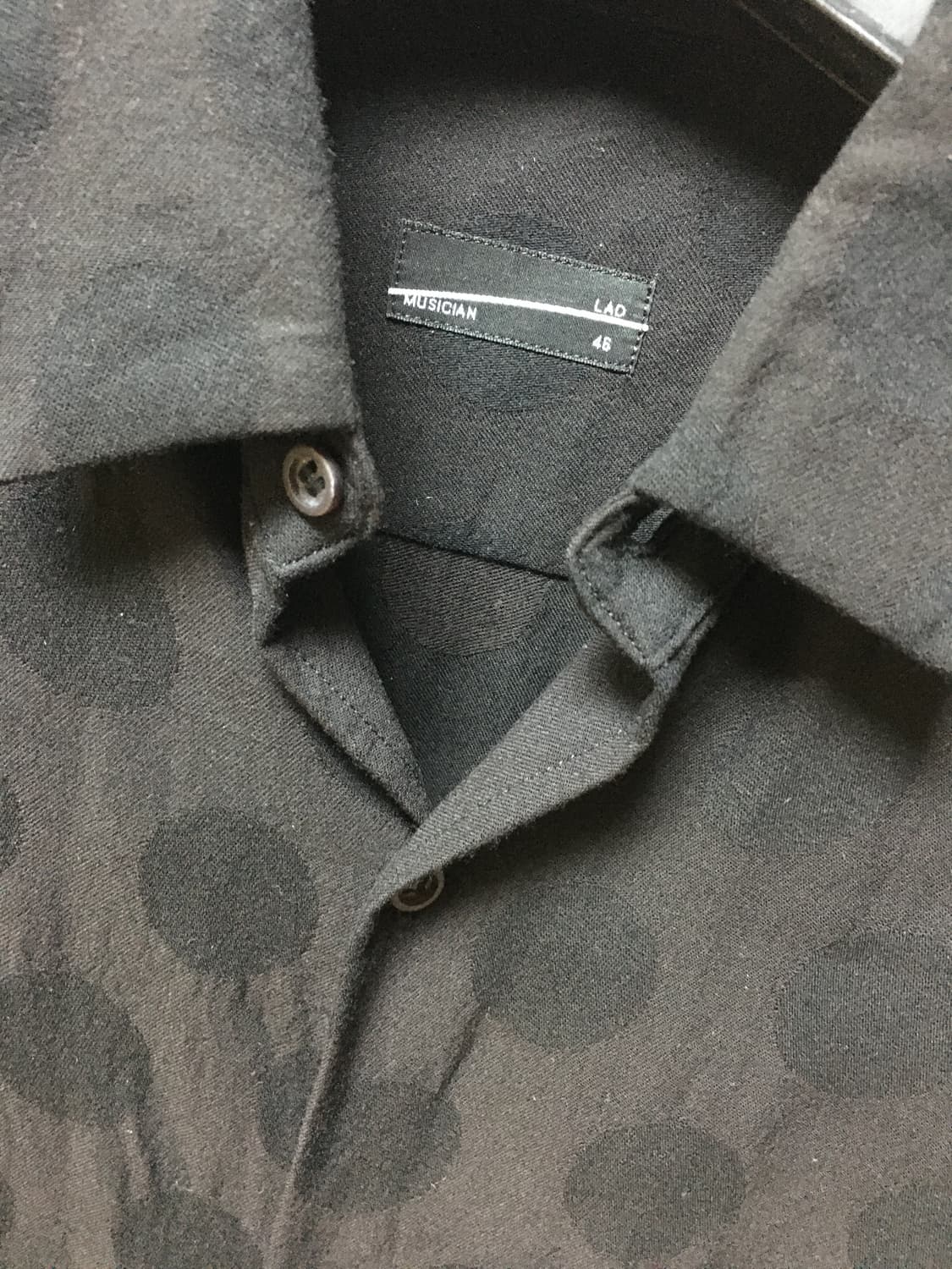 라드 뮤지션 도트셔츠 상품이미지2