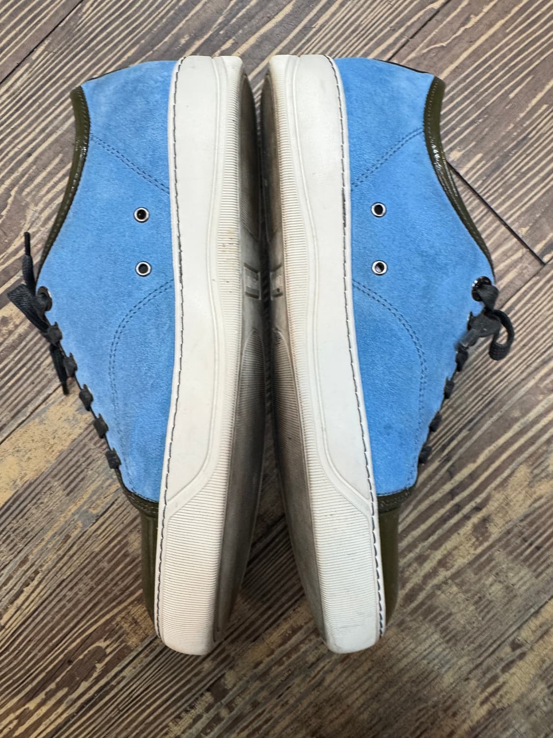 랑방 고급 스웨이드 페이던트 벨루어 스니커즈 6(240) 상품이미지3