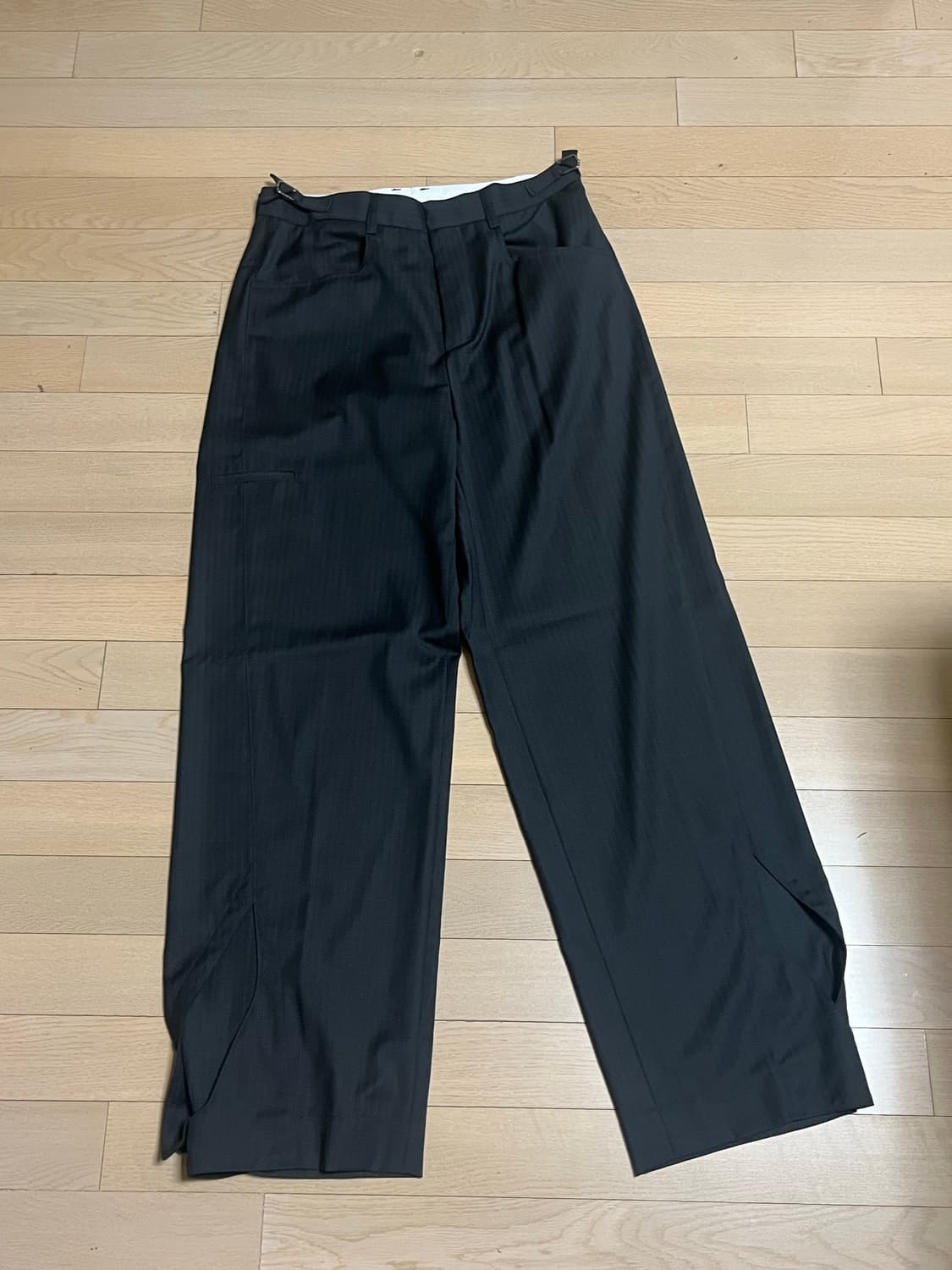 헬릭스클로딩  SAPPHIRE TROUSERS(BLACK STRIPE) 상품이미지2